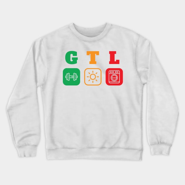 Gym Tan Laundry GTL Crewneck Sweatshirt by BramCrye
